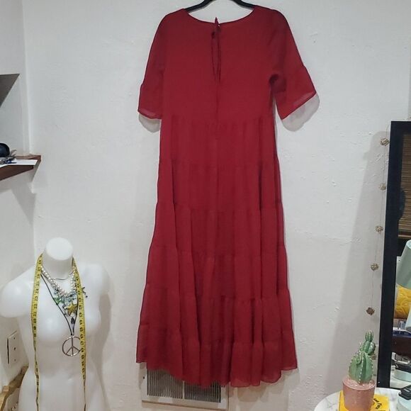 Urban Outfitters Red Maxi Dress - Picture 5 of 10